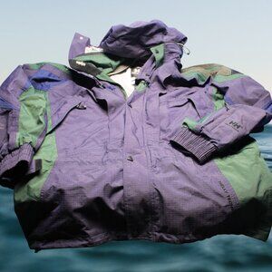 Vintage Helly Hansen Jacket Equipe Tech Snowboarding Ski Hiking 90s Men Sz L